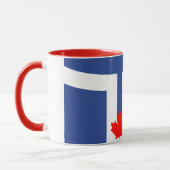 Flagge von Toronto, Ontario Tasse (Links)