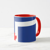 Flagge von Toronto, Ontario Tasse (VorderseiteRechts)