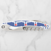 Flagge von Toronto, Ontario Waiter's Corkschraube Kellnermesser (Vorderseite)