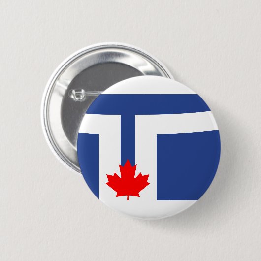 Flagge von Toronto, Schaltfläche Ontario Button (Vorne & Hinten)