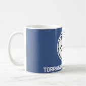 Flagge von Torrance (Kalifornien) Kaffeetasse (Links)