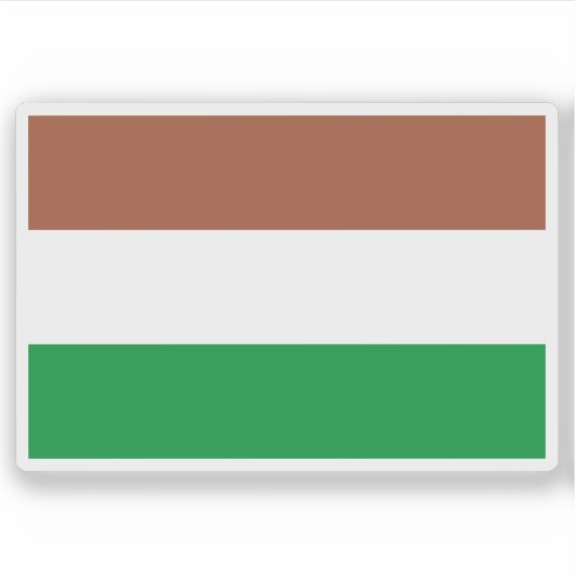 Flagge von Transkei, Republik Südafrika Aufkleber (Vorderseite)