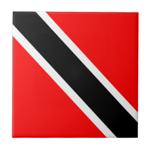 Flagge von Trinidad Fliese