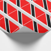 Flagge von Trinidad Geschenkpapier (Ecke)