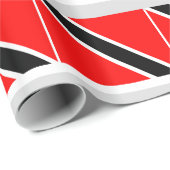 Flagge von Trinidad Geschenkpapier (Rolleneckpunkt)