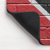 Flagge von Trinidad Tobago Mousepad (Ecke)