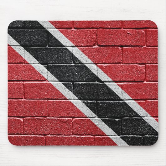 Flagge von Trinidad Tobago Mousepad (Vorne)