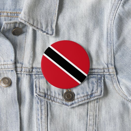 Flagge von Trinidad und Tobago Button (Beispiel)