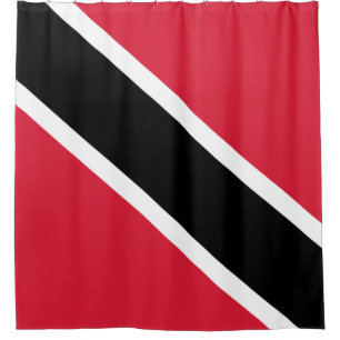Flagge von Trinidad und Tobago Duschvorhang