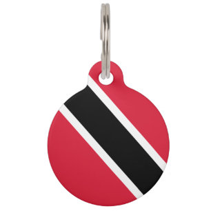 Flagge von Trinidad und Tobago Haustiermarke