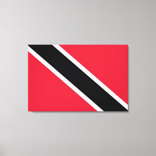 Flagge von Trinidad und Tobago Leinwanddruck