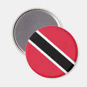 Flagge von Trinidad und Tobago Magnet (Vorderseite/Rückseite)