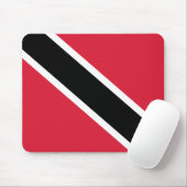 Flagge von Trinidad und Tobago Mousepad (Mit Mouse)