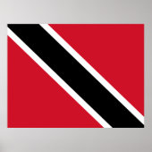 Flagge von Trinidad und Tobago Poster (Vorne)