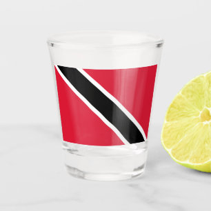 Flagge von Trinidad und Tobago Schnapsglas