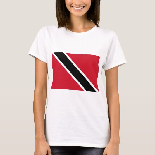 Flagge von Trinidad und Tobago T-Shirt (Vorderseite)