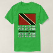 Flagge von Trinidad und Tobago T-Shirt (Design vorne)
