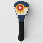 Flagge von Tulsa, Oklahoma Golf Headcover (Vorderseite)