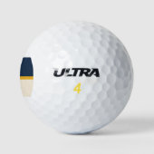 Flagge von Tulsa (Oklahoma) Golfball (Logo)