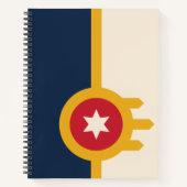Flagge von Tulsa (Oklahoma) Notizblock (Vorderseite)