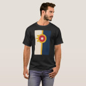 Flagge von Tulsa, Oklahoma T-Shirt (Vorne ganz)