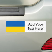 Flagge von Ukraine Autoaufkleber (Auf Auto)