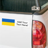 Flagge von Ukraine Autoaufkleber (Auf Lkw)