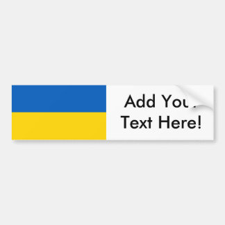 Flagge von Ukraine Autoaufkleber