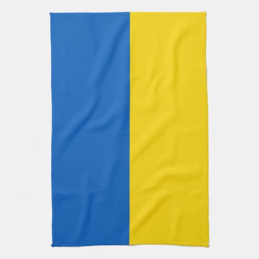 Flagge von Ukraine Handtuch (Vertikal)