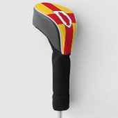 Flagge von Ulster Golf Headcover (angewinkelt)