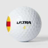 Flagge von Ulster Golfball (Logo)