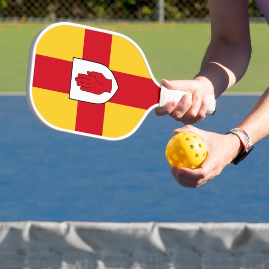 Flagge von Ulster Pickleball Schläger (InSitu)