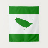 Flagge von unabhängigem Taiwan - 臺灣獨立運動 - 台灣獨立運動 Wandteppich (Vorderseite)