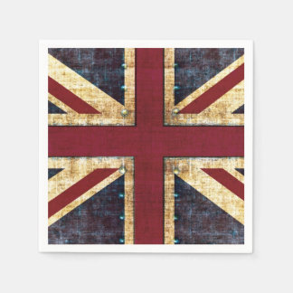 Flagge von Union Jack United Kingdom Serviette