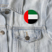 Flagge von United Arab Emirates auf Button (Beispiel)