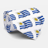 Flagge von Uruguay Krawatte (Gerollt)