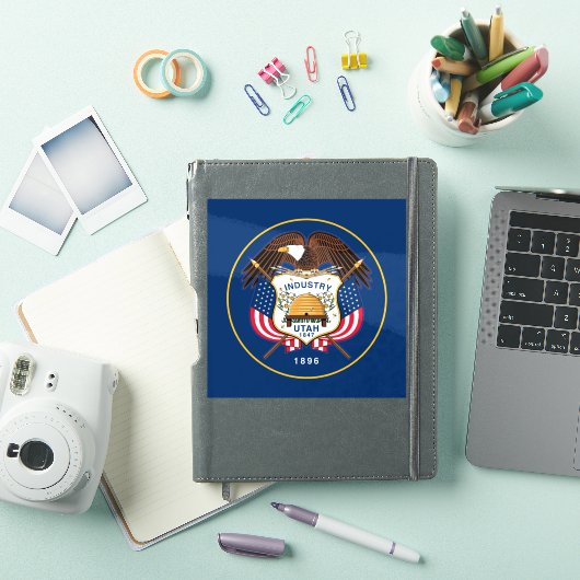 Flagge von Utah Aufkleber (iPad Hülle)