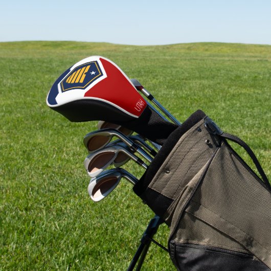 Flagge von Utah (Beehive Flag) Golf Headcover (In SItu)