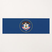 Flagge von Utah (US-Staat) Yogamatte (Vorderseite (Horizontal))