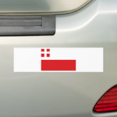 Flagge von Utrecht (Provinz) Autoaufkleber (Auf Auto)