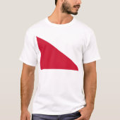 Flagge von Utrecht (Stadt) T-Shirt (Vorderseite)