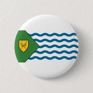 Flagge von Vancouver, British Columbia Button