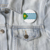 Flagge von Vancouver, British Columbia Button (Beispiel)