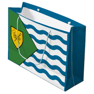 Flagge von Vancouver, British Columbia Große Geschenktüte