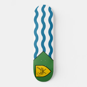 Flagge von Vancouver (British Columbia, Kanada) Skateboard