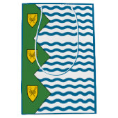 Flagge von Vancouver, British Columbia Mittlere Geschenktüte (Vorderseite)