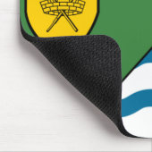 Flagge von Vancouver, British Columbia Mousepad (Ecke)