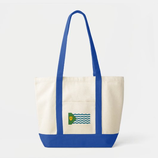 Flagge von Vancouver, British Columbia Tote Bag Tragetasche (Vorne)
