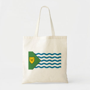 Flagge von Vancouver, British Columbia Tote Bag Tragetasche