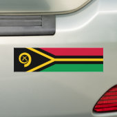 Flagge von Vanuatu Autoaufkleber (Auf Auto)